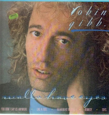 Robin Gibb Walls Have Eyes NEAR MINT Polydor Vinyl LP