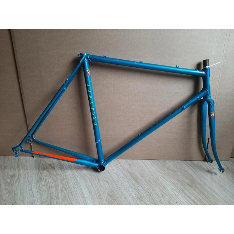 Cadre Vélo Vitus Dural 979 Anodisé Violet 52,5 Cm Avec Fourche Stronglight