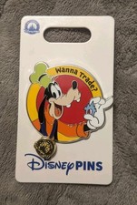 Walt Disney World Goofy Wanna Trade Lanyard New Open Edition OE Pin