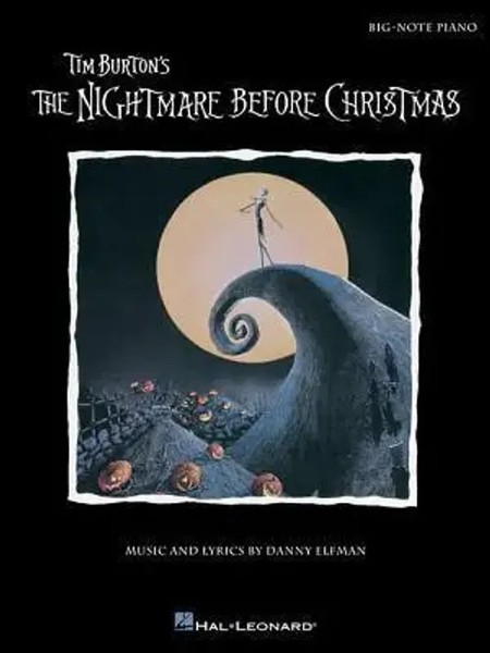 Tim Burton's The Nightmare Before Christmas | Big-Note Piano | Danny Elfman-image