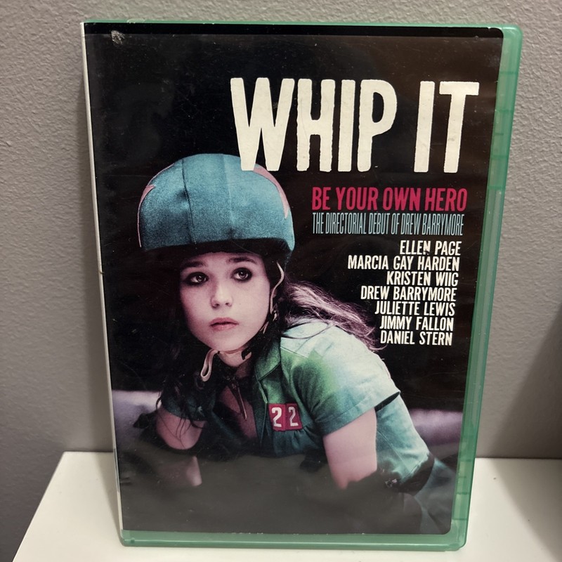 Whip It (DVD, 2010) Elliot Page Drew Barrymore Juliette Lewis Kristen Wiig