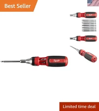 9-in-1 High Torque Ratcheting Multi-Bit Driver for Ultimate Job Site Versatility