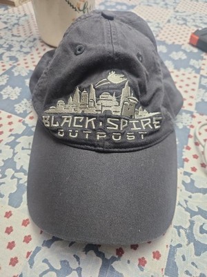 Disney Star Wars Galaxy's Edge Black Spire Outpost Gray Hat Cap Size Adult