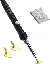 Mini Iron, 80W Small Iron for Crafts Patches Shoes Hats, Adjustable Temperature,