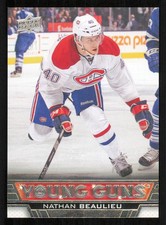 2013-14 Upper Deck #207 Nathan Beaulieu Young Guns RC