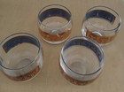 MCM CULVER "VALENCIA" 22K GOLD ROLY POLY LOWBALL GLASSES - SET OF 4 — photo 2