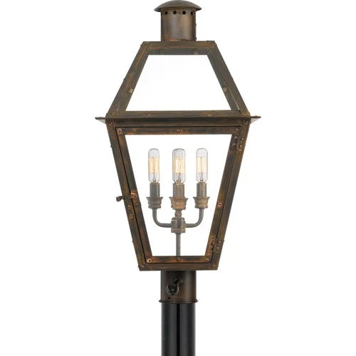 Quoizel RO9014 Rue De Royal 4 Light 26" Tall Outdoor Single Head - Black - Picture 8 of 11