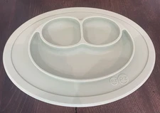 EZPZ The Mini Mat Baby Placemat Food Bowl/Plate Silicone Suction BPA free Sage