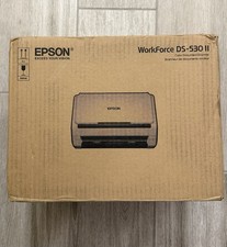 Epson DS-530 II Color Duplex Document Scanner - White Brand New Never Opened