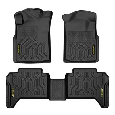 LQI Floor Mats 3PCS Compatible with Toyota Tacoma Double Cab 2005-2015 Floor
