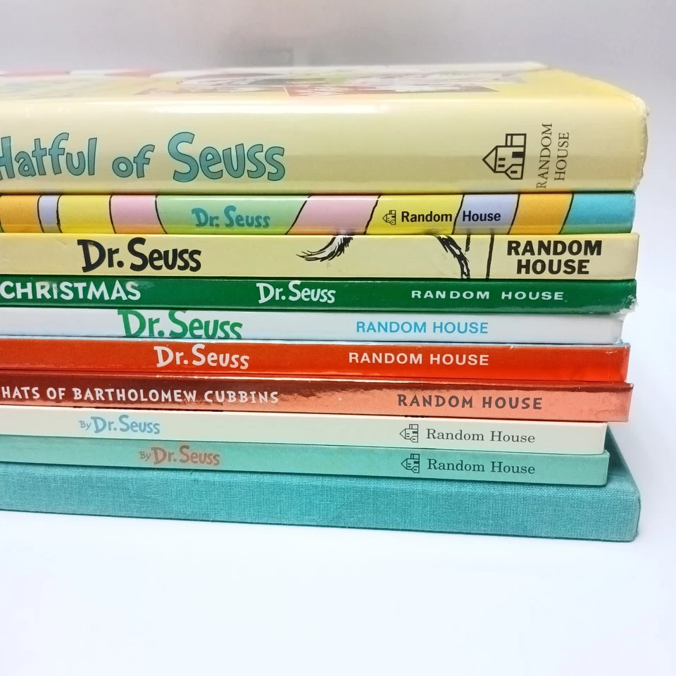 DR SEUSS Lot 10 Large Oversized Hardcover Set All Big Books 11" x 8" Foto 3 de 4