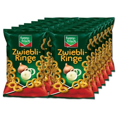 (17,13 /1kg) Funny Frisch Zwiebli-Ringe 80g, Zwiebelringe, 14 Beutel