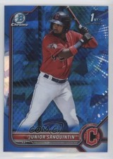 2022 Bowman Sapphire Edition Chrome Prospects Junior Sanquintin #BCP-80 0pl9