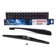 AIC Wischerarm + Kappe + BOSCH H353 Wischerblatt für PSA SAXO 106 II 206 hinten