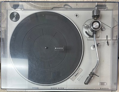 USED Sanyo TP 1012 Direct Drive Turntable TESTED ADC w/ Integra