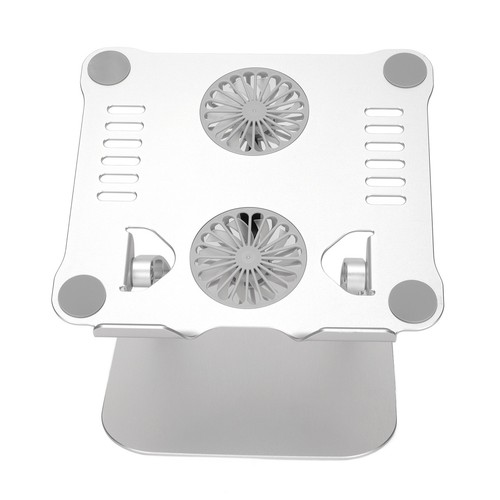 Laptop Stand With 2 Cooling Fans Foldable Adjustable Laptop Cooling Stand Fo Hot - Afbeelding 16 van 30