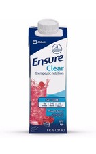 Ensure Clear Therapeutic Nutrition Mixed Berry 8 FL OZ - 24 Case Exp Jan 2027