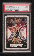 2023-24 Panini Donruss Great X-Pectations Victor Wembanyama #10 PSA 9 MINT r9z