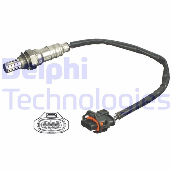 1 X Lambdasonde Delphi ES20427-12B1 FüR Opel Corsa D Astra J-image