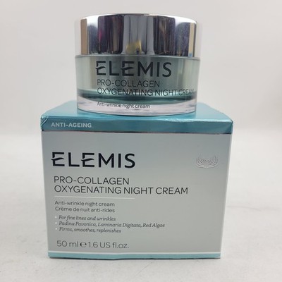 ELEMIS Pro-Collagen OXYGENATING Night Cream 1.6oz/50 ml. New In Box