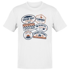 Vintage Florida Racing Speed Shop Mens T-shirt