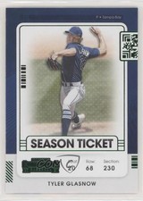 2021 Panini Contenders Season Ticket Green Tyler Glasnow #68 0l51