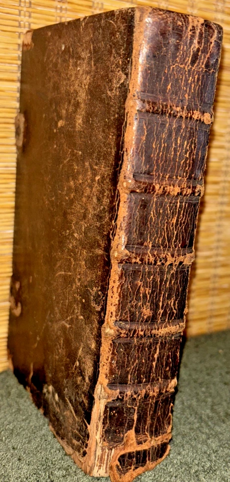 Early Antique Bible: New Testaments in German 6.75" x ~4.25" x ~1.25" Foto 3 de 4