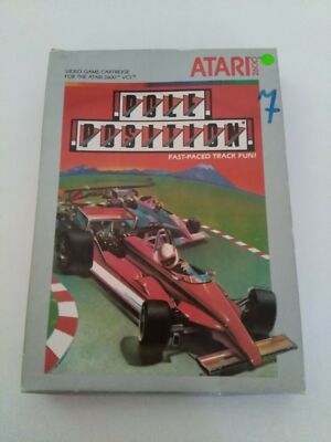 Atari 2600 Spiel - Game - Pole Position - Fast Paced Track Fun in OVP Rennspiel