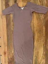 Mauve purple juniors size medium bodycon midi dress NEW