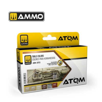 AMMO MIG 20723 ATOM Tools colors Set [PAINT SET]