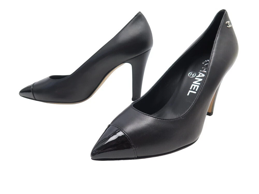 Chaussure chanel noir sale