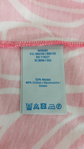 Boden Womens A Line Dress UK 10 US 6 Modal Cotton Blend Coral White Pockets Tie - Picture 11 of 12