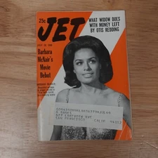 Vintage Jet Magazine July 18, 1968 Barbara McNair Black History NAACP