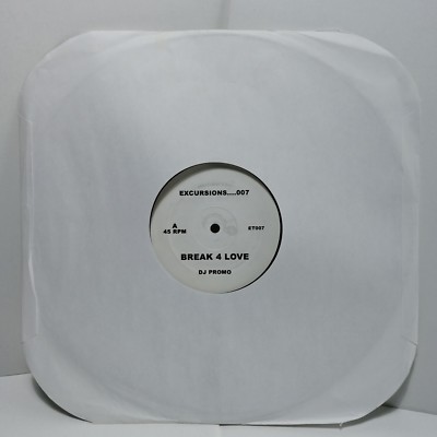 Raze    Break 4 Love / Break 4 Dub Julius Papp Remix 12'' Promo Vinyl House Music