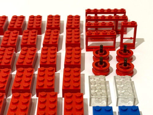 Vintage ©1968 LEGO System 033 Classic Basic Building Set 100% Complete with Box - Picture 4 of 24