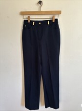 St. John Sport Navy Blue Trousers Size 6