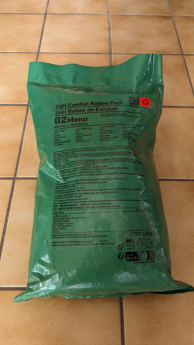 Ration De Combat Armée Mongolie 24h - MRE Militaire Food Pack NEUF