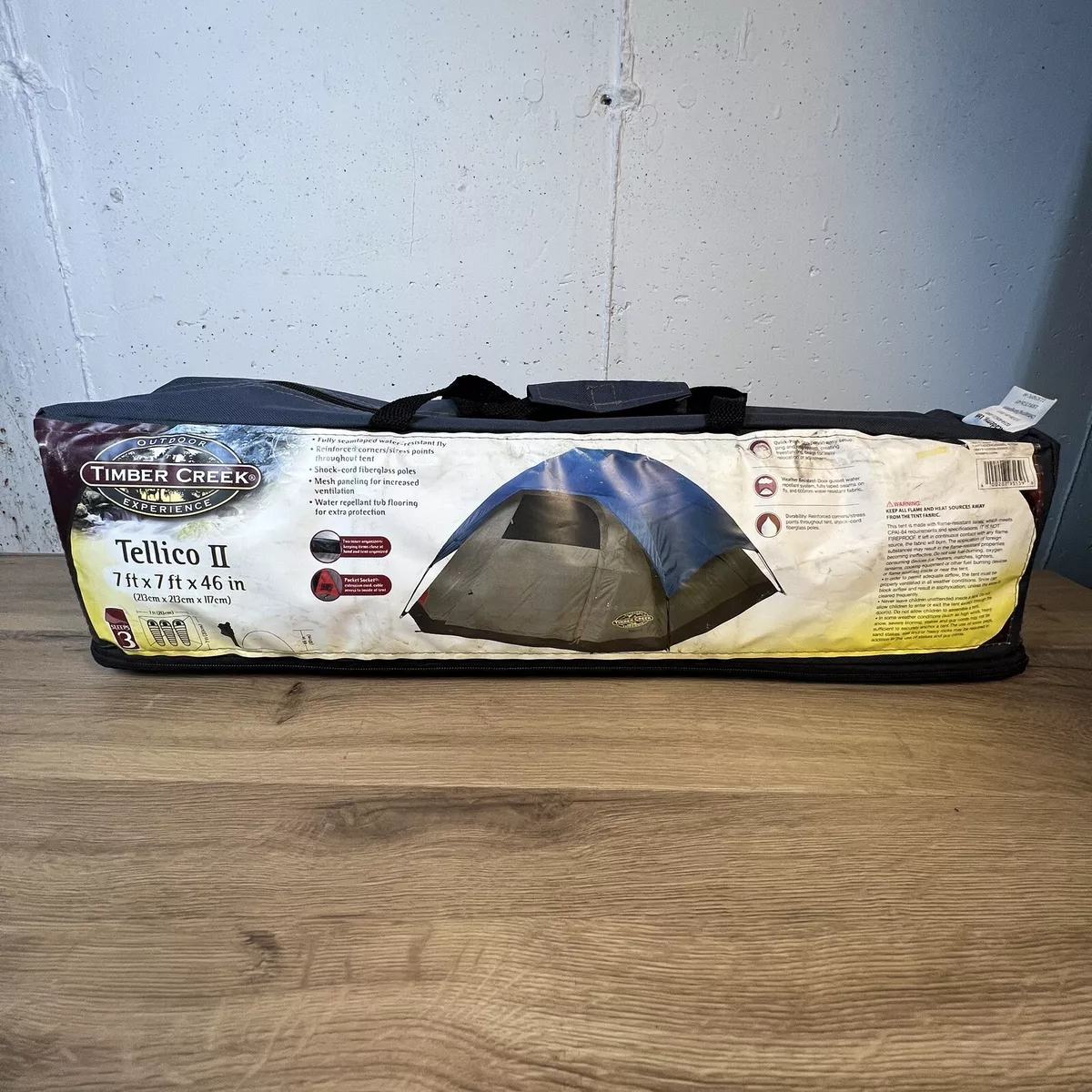 Timber 2025 creek tent