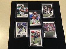 New York Jets Lot X 6: McCown-Cromwell-Adams-Forte-Kerley 2018 / Panini Prestige