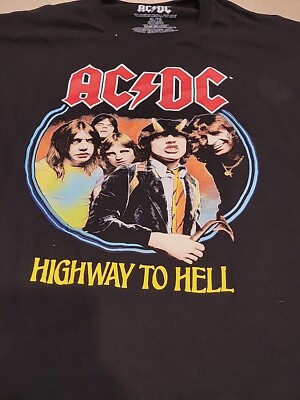 acdc Highway To Hell t shirt Size XL