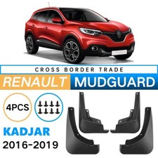 For Renault Kadjar 2016-2019 ABS Plastic Fender car tire mud shield 4PCS