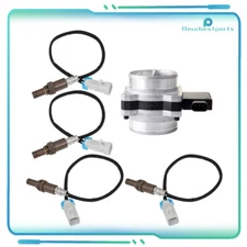 For 02-04 Chevrolet Blazer 4pcs Oxygen o2 02 Sensor + Mass Airflow MAF Sensor