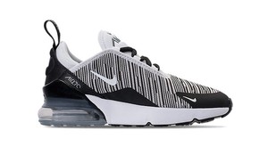 nike 270 black and white kids