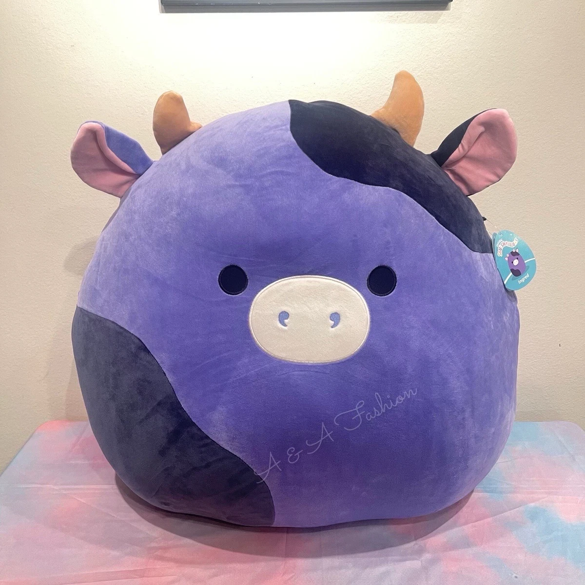 Squishmallow 24 Inch Archie the Axolotl Plush Toy - Owl & Goose Gifts