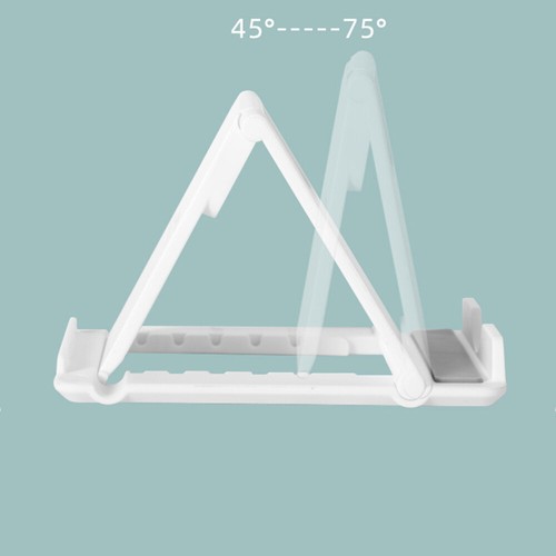 Plastic Mobile Phone Case Base Bracket Portable Phone Holder Tablet (White) - 第 5/12 張圖片