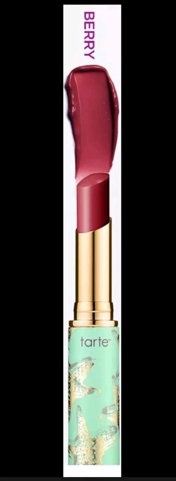 Bálsamo de rescate labial Tarte Rainforest of the Sea BERRY ciruela transparente brillante nuevo sin caja Foto 2 de 4