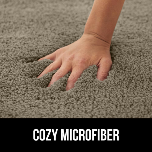 Premium Luxury Bath Rug, Absorbent, Soft, Thick Shag, Plush Bathroom Mat Rugs, M - Picture 3 of 9