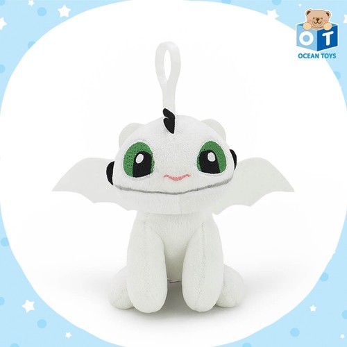 4" Autentyczny brelok do kluczy How to Train Your Dragon 3 Night Light Boy B Pluszowa lalka - Zdjęcie 1 z 6