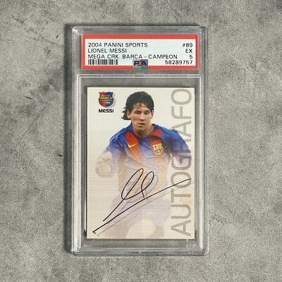 リオネルメッシ　ルーキーカード 2004 Panini Mega Cracks Lionel Messi Barcelona 2004 Panini Sports Mega Cracks Rookie