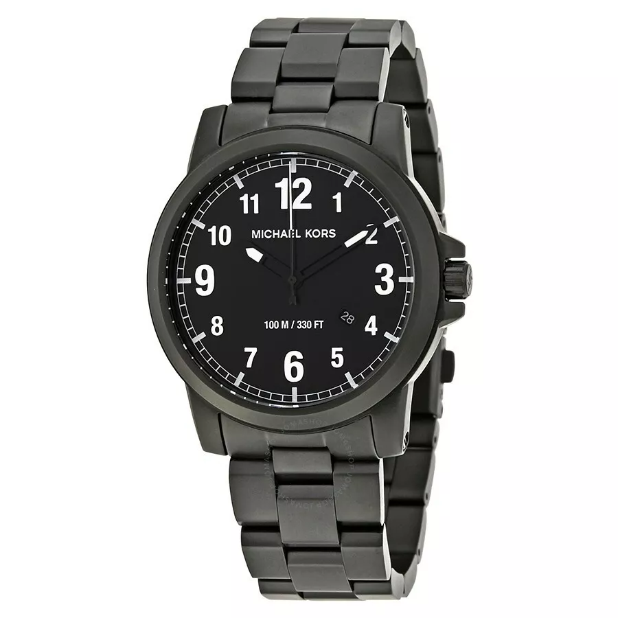 Michael Kors Paxton IP Three Hand Watch MK8532